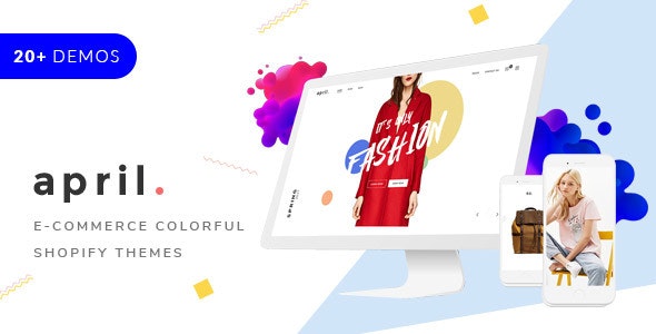 ABRIL - Paquete de temas creativos de Shopify con secciones