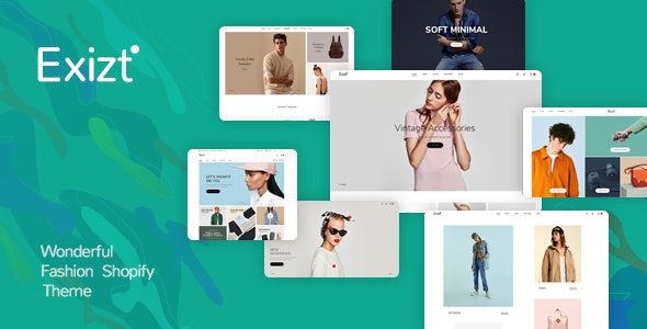 Exist - Drag &amp; Drop  Responsive Shopify Theme