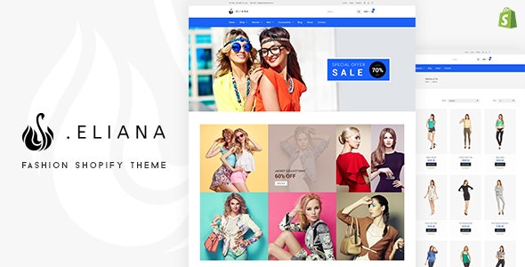 Eliana - Girly &amp; Feminine Shopify Theme