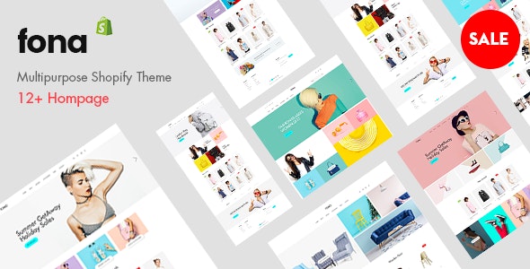 Fona - Premium Multipurpose Shopify Theme