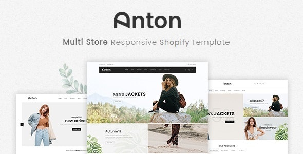 Anton - Multi Store Responsive Shopify Theme