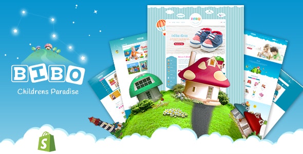 BiboMart - Baby &amp; Kids Store Shopify Theme