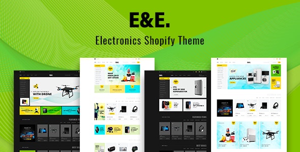 Electronics Shopify Theme - E&amp;E
