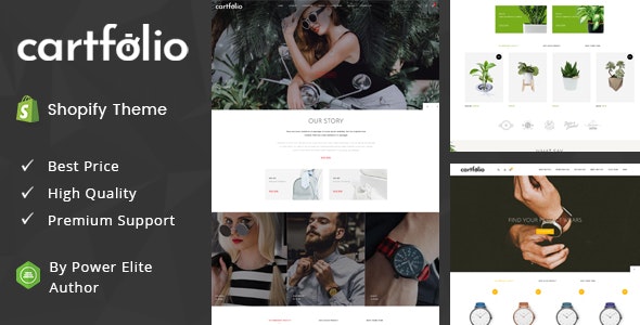 Cartfolio - Sectioned Multipurpose Shopify Theme