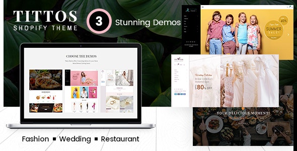 Tittos | Shopify Theme for Fast Food , BBQ Store