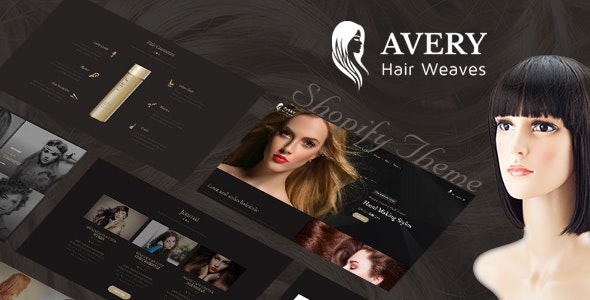 Avery | Hair Wig Shopify Theme