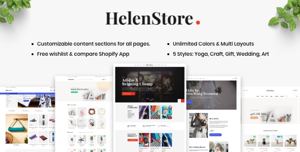 Art &amp; Photography Shopify Theme - Helen