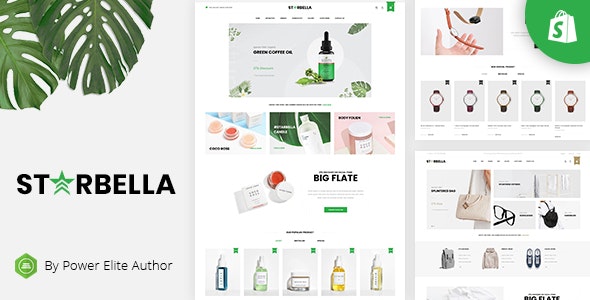StarBella - Tema multipropósito seccionado para Shopify