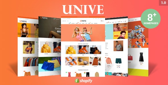 Unive - Multipurpose Shopify Theme