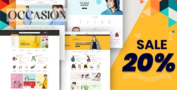 Occasion - Responsive Shopify Theme for Supermarket, Fashion, Shopping, etc...