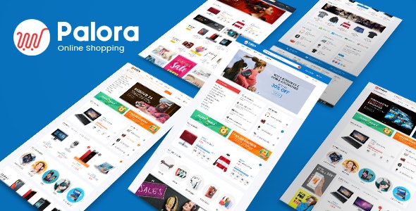 Palora - Tema de Shopify para tienda de electrónica y electrodomésticos.