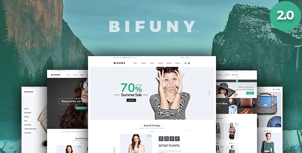 Bifuny - &amp; Fashion Furniture Clean Shopify theme - Drag &amp; Drop