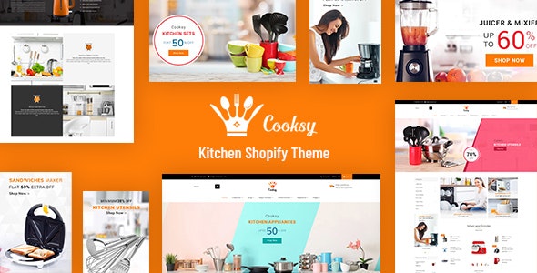 Cooksy - Kitchen Shopify Theme