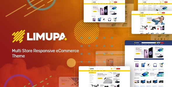 Limupa - Digital, Electronics &amp; Technology Shopify Theme