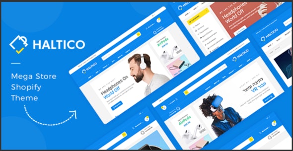 Electronics Shopify Theme - Haltico