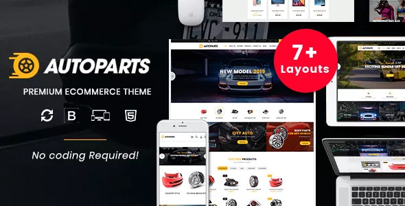 AutoParts – Tienda de autopartes, herramientas, equipos y accesorios con tema Shopify y secciones
