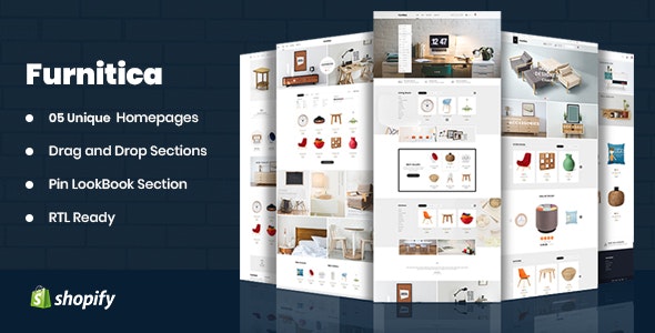 Furnitica - Minimalist Design Responsive Shopify Theme For Furniture, Decor, Interior