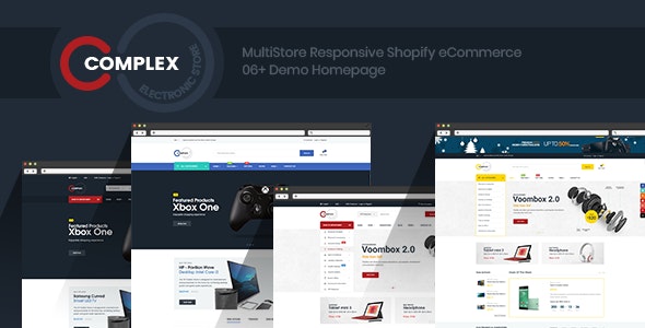 Complex - Multi-Purpose Responsive Shopify Theme