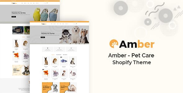 Amber - Pet Care Shopify Theme