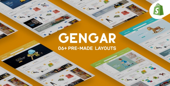 Gengar – Tools &amp; Toys Store Shopify Theme