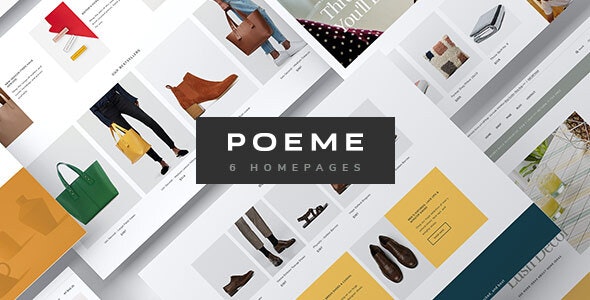 Ap Poeme - Elegant &amp; Professional Multipurpose E-Commerce Shopify Theme