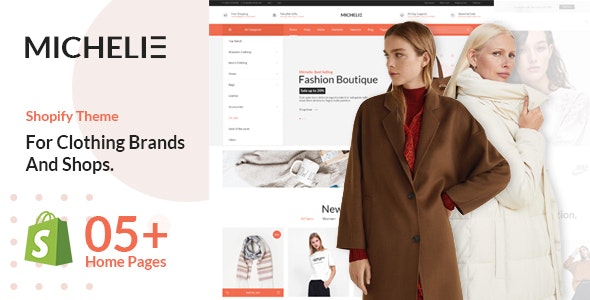 MICHELIE – Tema de Shopify para una moda minimalista y limpia