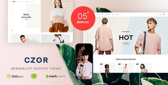 CZOR - Minimalist Shopify Theme