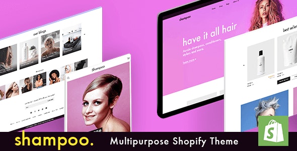 Saposo - Tema de Shopify para tienda de champú y belleza