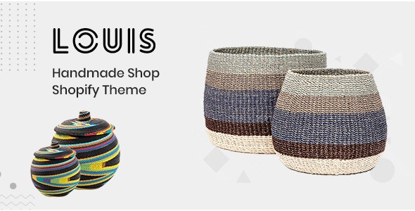 Louis – Tema de Shopify para productos hechos a mano y artesanales