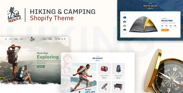 Hikez | Trekking &amp; Hiking Shopify Theme