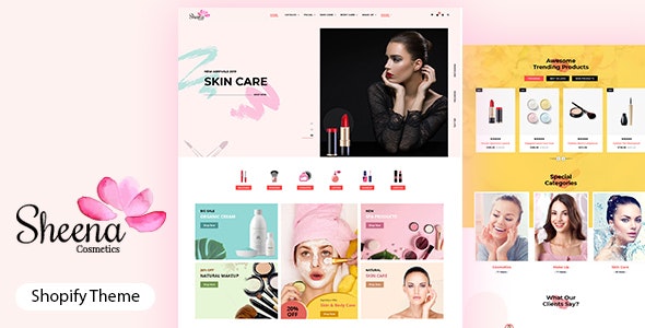Sheena - Tema de belleza de Shopify
