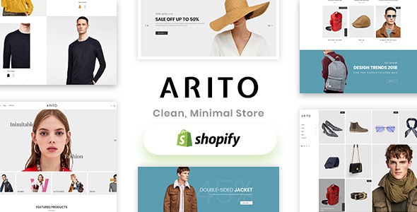 Shopify - Arito: una tienda limpia y minimalista