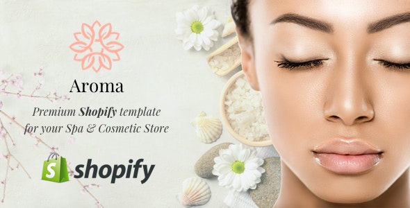 Aroma - Tema de Shopify para spa