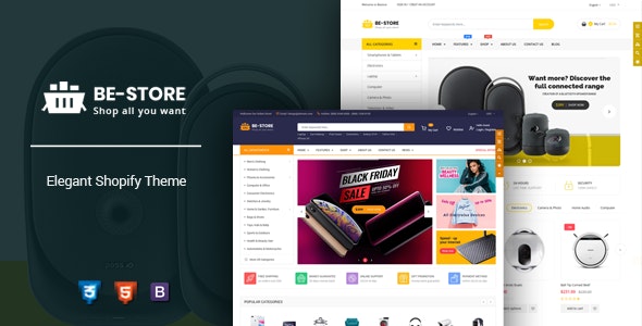 BeStore - Premium Section Shopify Technology Theme