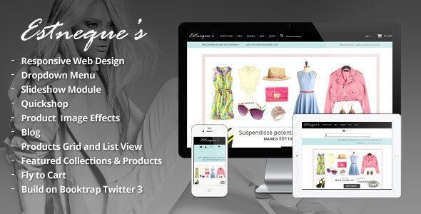 Clothing Store Shopify Theme - EstNeque
