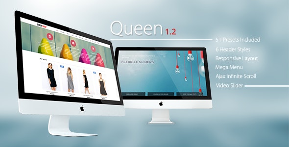 Queen - Tema adaptable para secciones de Shopify