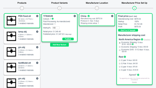 Shop3D ‑ 3D Print on Demand