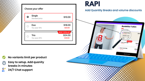 Rapi Bundle Quantity Breaks