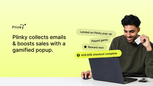 Plinky: Email Pop Ups & Games