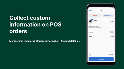 ShopFields: POS Custom Fields