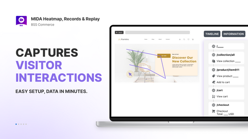 MIDA: Heatmap, Record & Replay