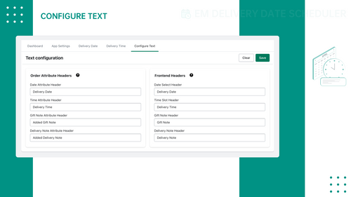 EM Delivery Date Scheduler