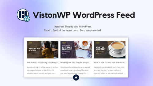 VistonWP ‑ WordPress Feed