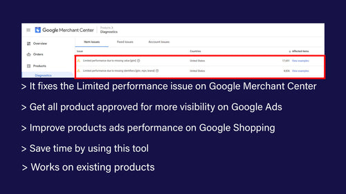 Easy GTIN/UPC Sync for Google