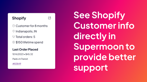 Supermoon: AI Customer Support