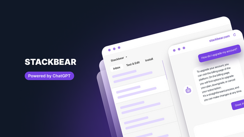 Stackbear ‑ AI Chatbot