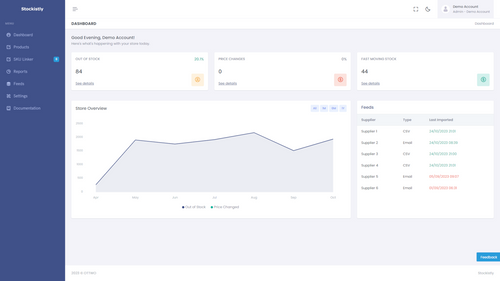 Stockistly ‑ Inventory Sync