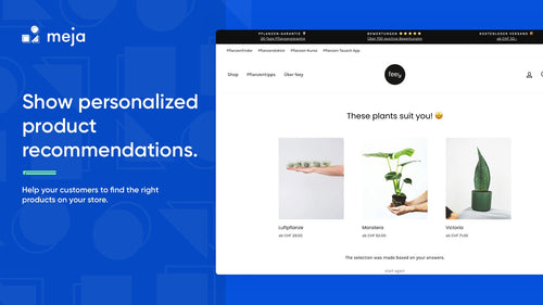 Meja ‑ Product Recommender