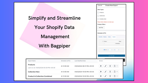 Bagpiper Data Export