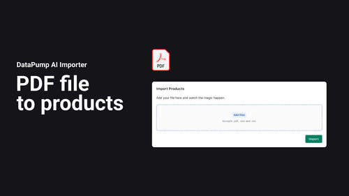 Invoice to Product by DataPump